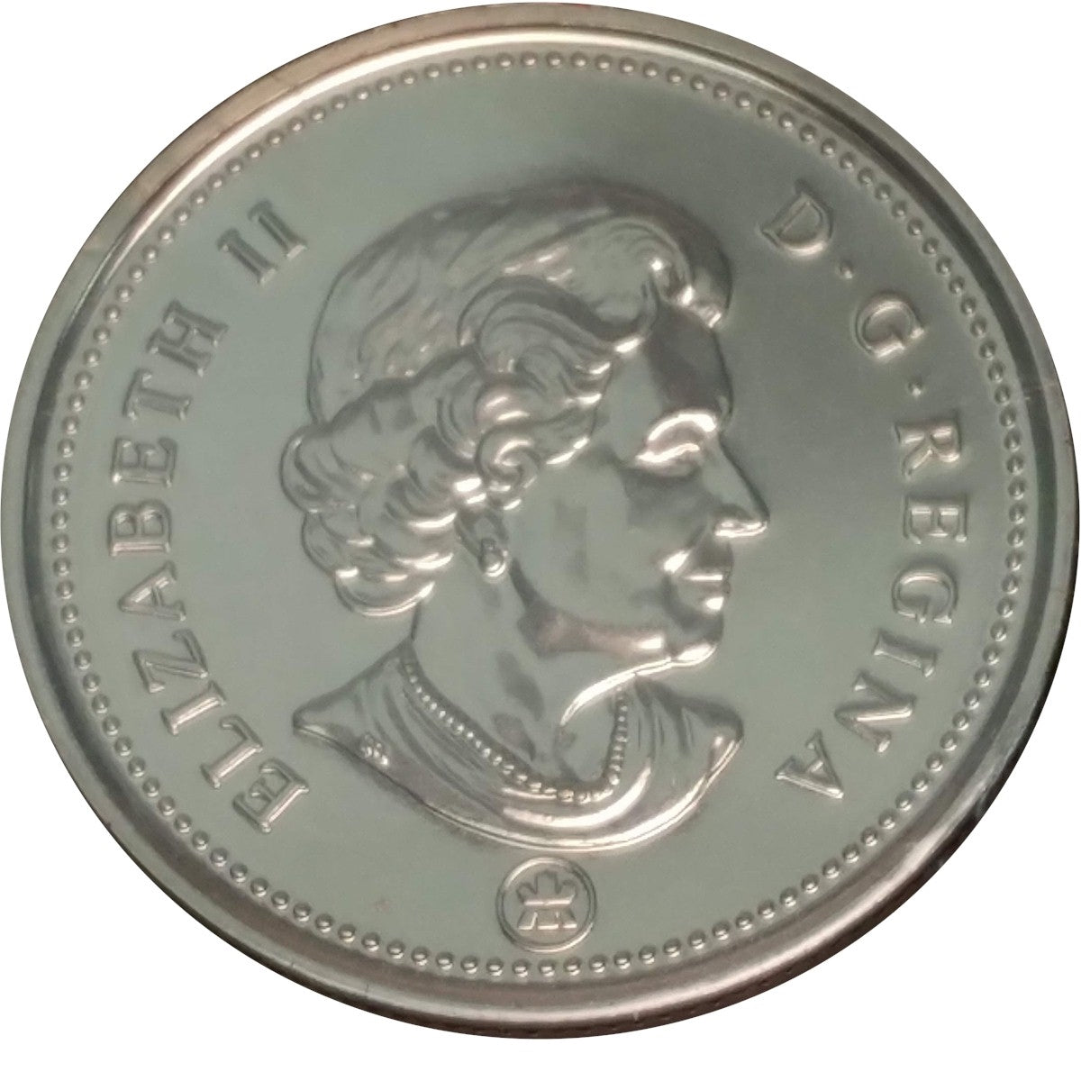2008 Coloured Baby Canada 25-cents Proof Like $