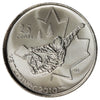 2008 Snowboarding Canada 25-cents Brilliant Uncirculated (MS63)