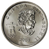 2008 Snowboarding Canada 25-cents Brilliant Uncirculated (MS63)