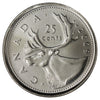 2009 Caribou Canada 25-cents Brilliant Uncirculated (MS63)