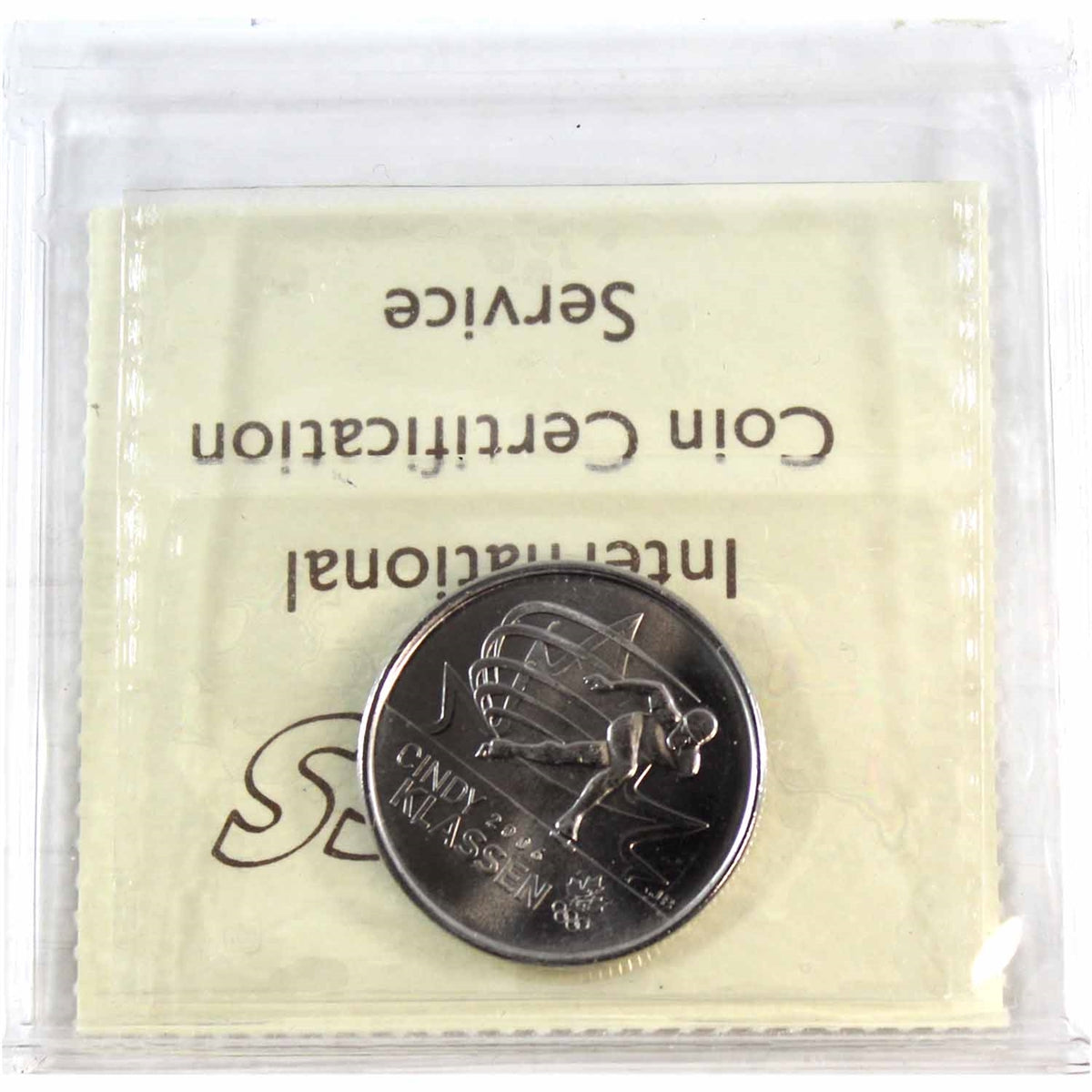 2009 Cindy Klassen Canada 25-cents ICCS Certified MS65