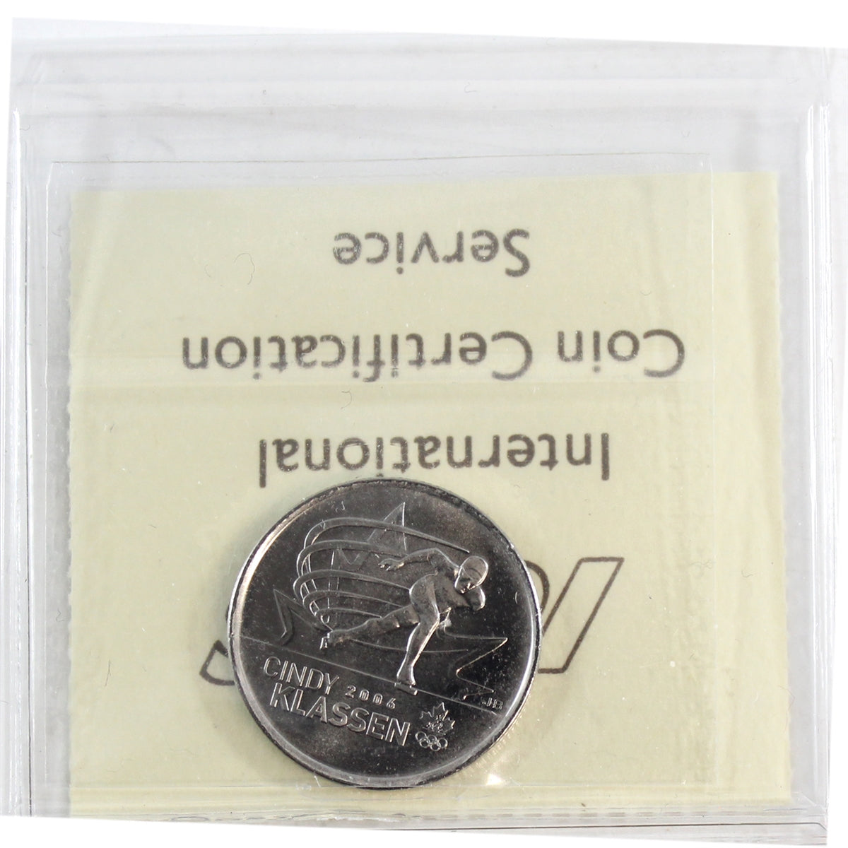 2009 Cindy Klassen Canada 25-cents ICCS Certified MS66