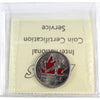 2009 Coloured Cindy Klassen Canada 25-cents ICCS Certified MS65