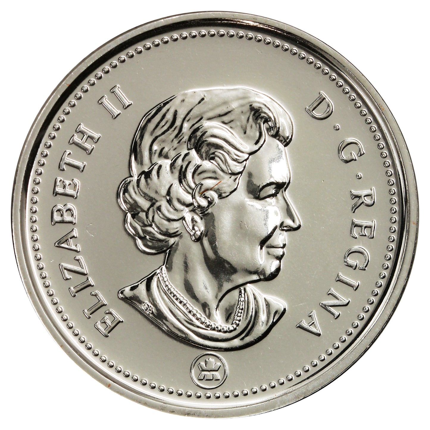 2009 Coloured Birthday Canada 25-cents Proof Like