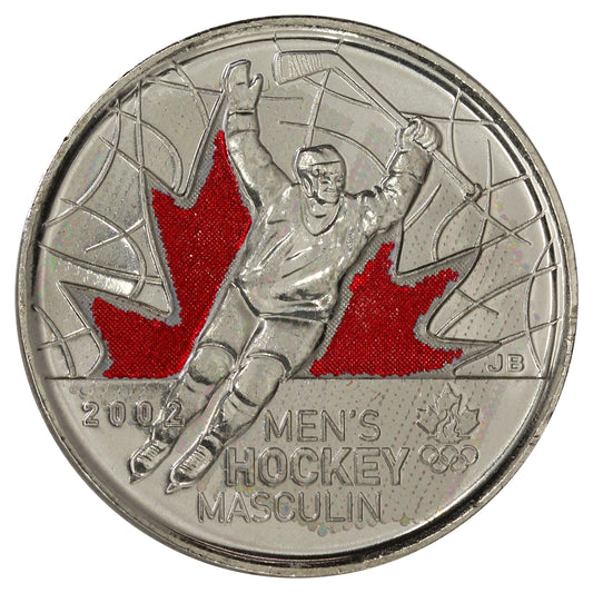 2009 Coloured Men's Hockey (Engraved 2) 25ct Brilliant Uncirculated  (MS63)