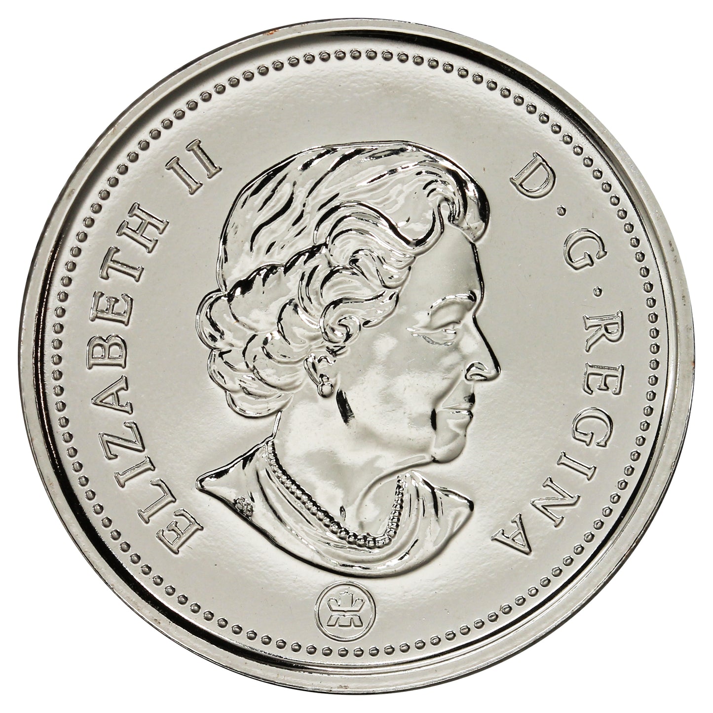 2009 Coloured Wedding Canada 25-cents Proof Like