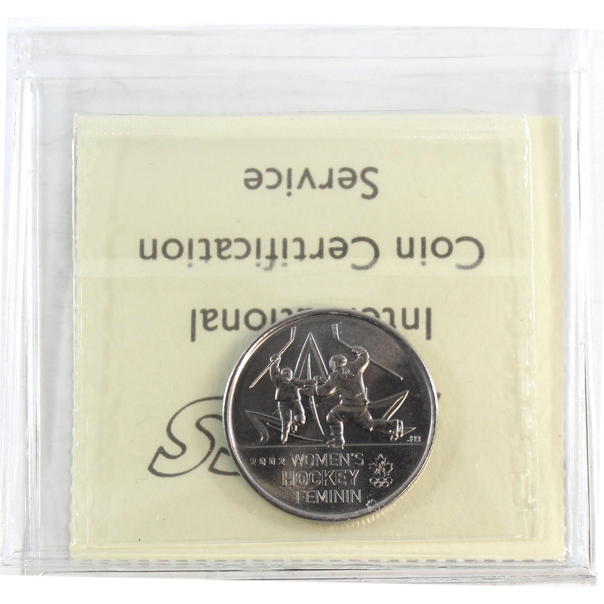 2009 Women's Hockey Canada 25-cents ICCS Certified MS65