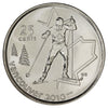 2009 Cross Country Skiing Canada 25-cents Brilliant Uncirculated MS63