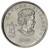 2009 Speedskating Canada 25-cents Brilliant Uncirculated (MS63)