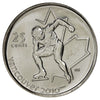 2009 Speedskating Canada 25-cents Brilliant Uncirculated (MS63)