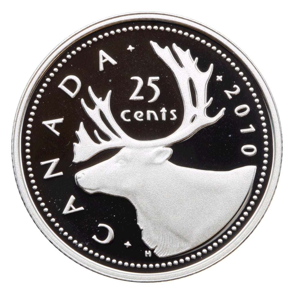 2010 Canada 25-cents Silver Proof