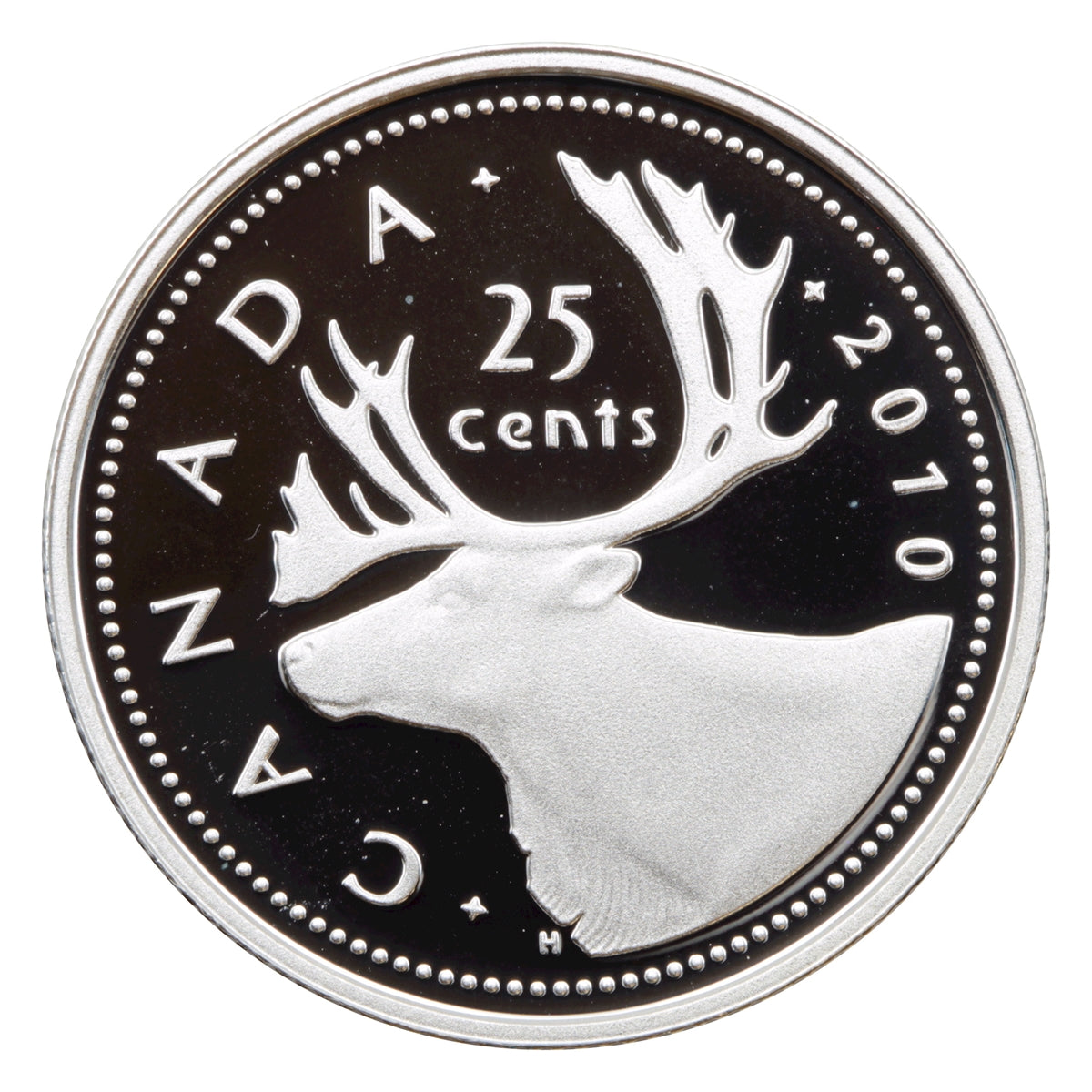 2010 Canada 25-cents Silver Proof