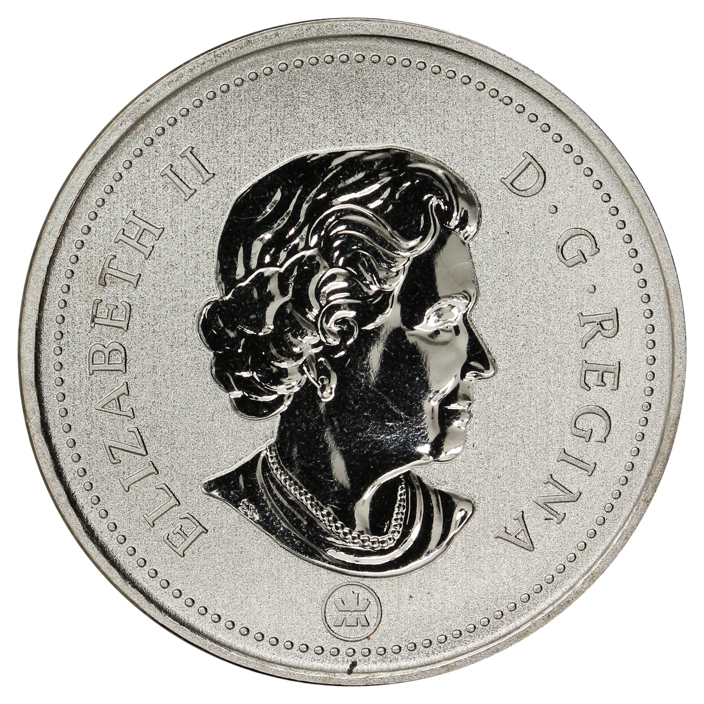 2010 Caribou Canada 25-cents Specimen