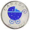 2010 Coloured Baby Canada 25-cents Proof Like