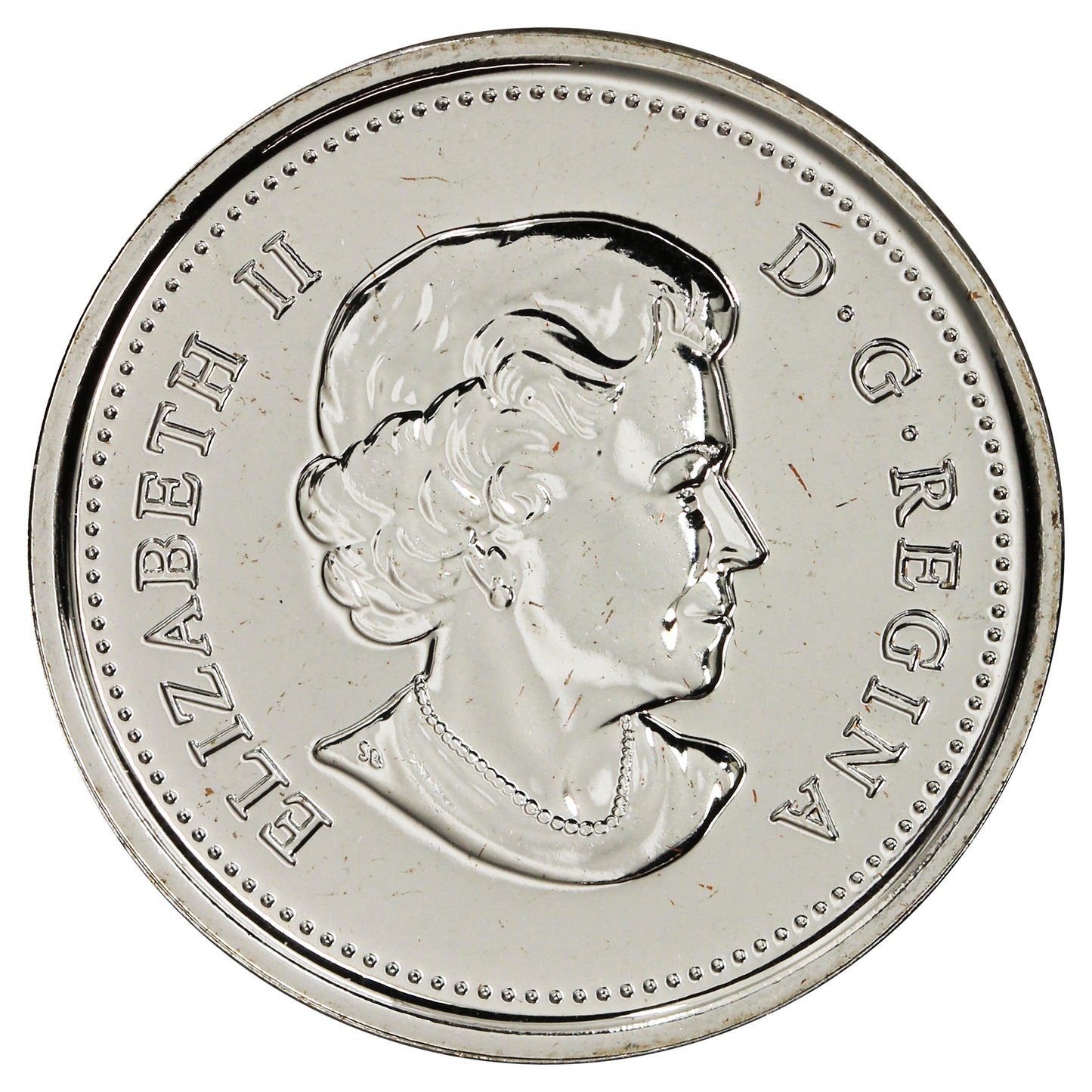 2010 Coloured Baby Canada 25-cents Proof Like