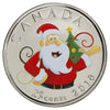 2010 Coloured Santa Canada 25-cents Proof Like