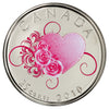 2010 Coloured Wedding Canada 25-cents Proof Like