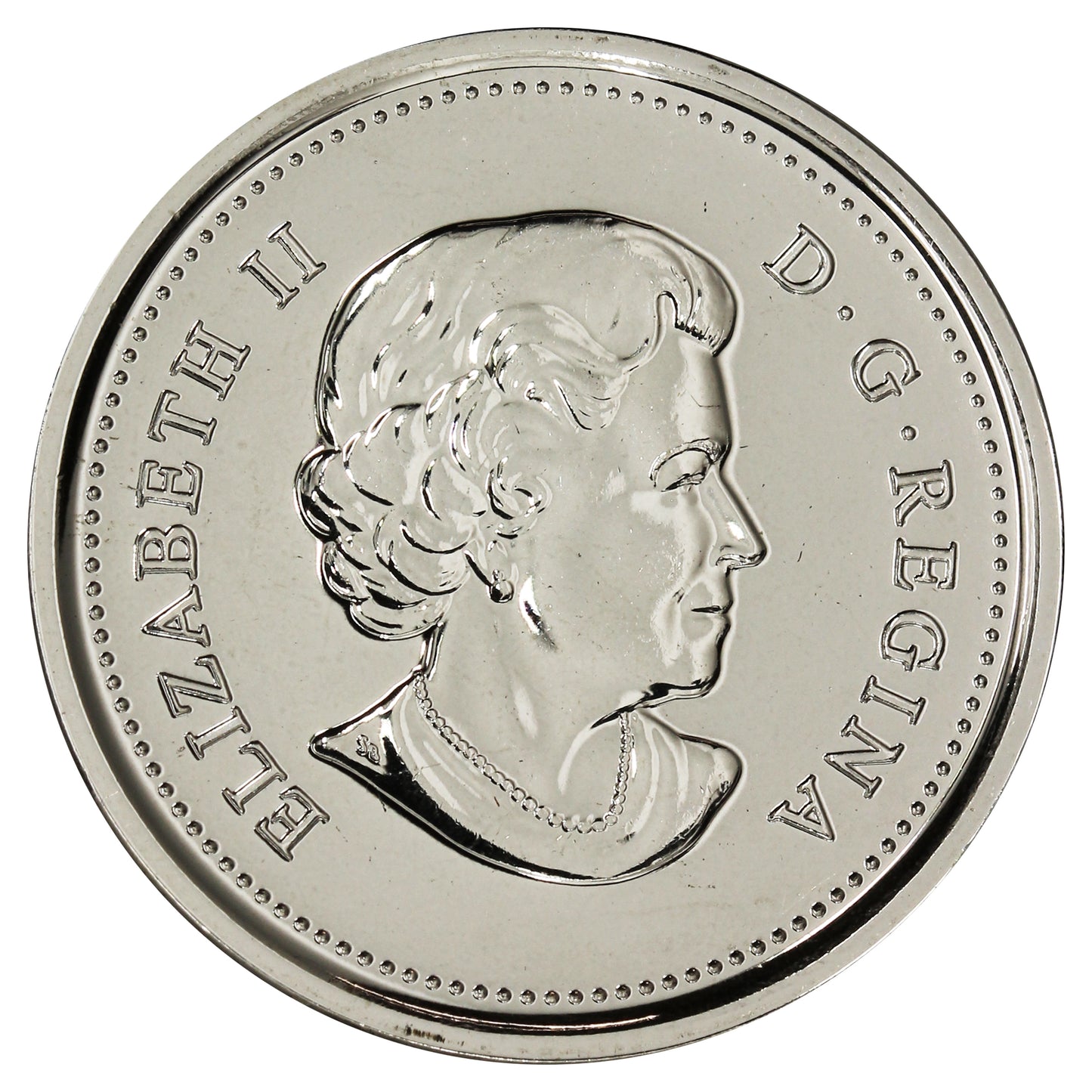 2010 Coloured Wedding Canada 25-cents Proof Like
