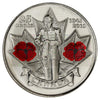 2010 Poppy Canada 25-cents Brilliant Uncirculated (MS63)