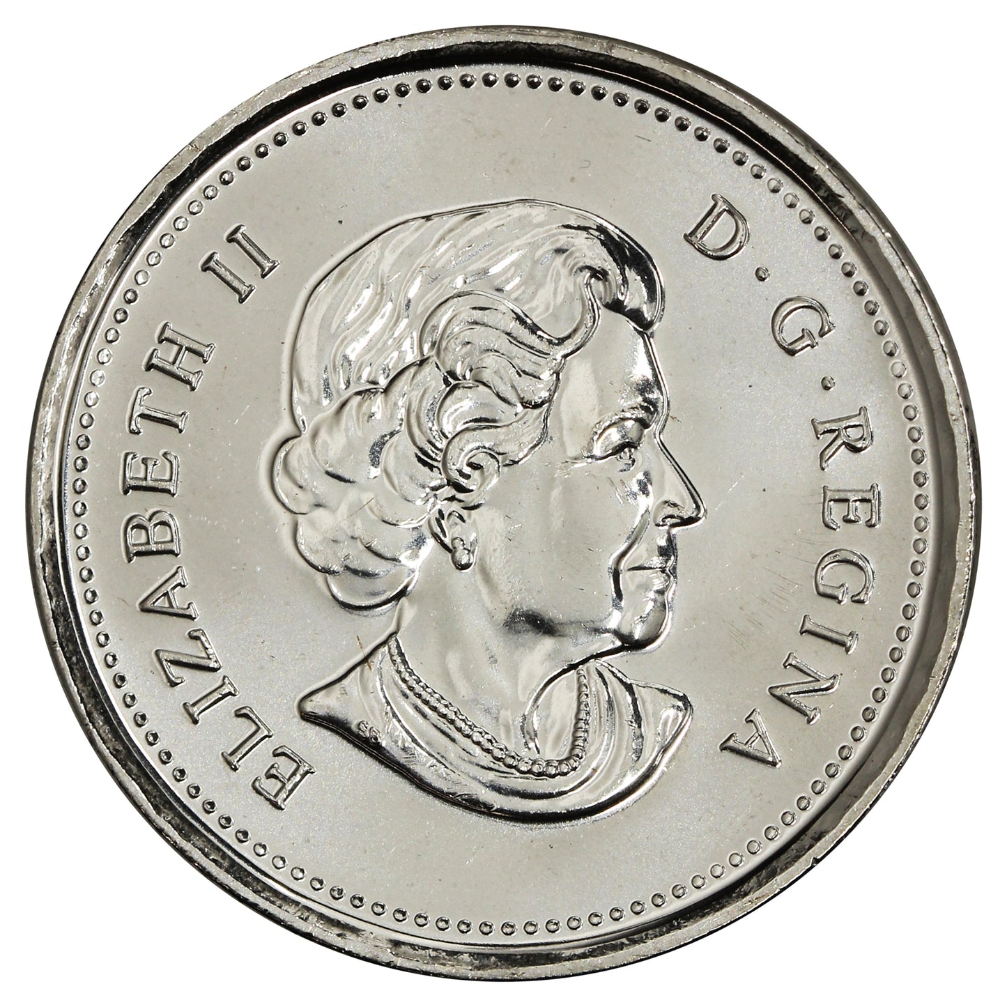 2010 Poppy Canada 25-cents Brilliant Uncirculated (MS63)