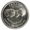 2011 Birthday Canada 25-cents Brilliant Uncirculated (MS63)
