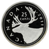 2011 Caribou Canada 25-cents Silver Proof