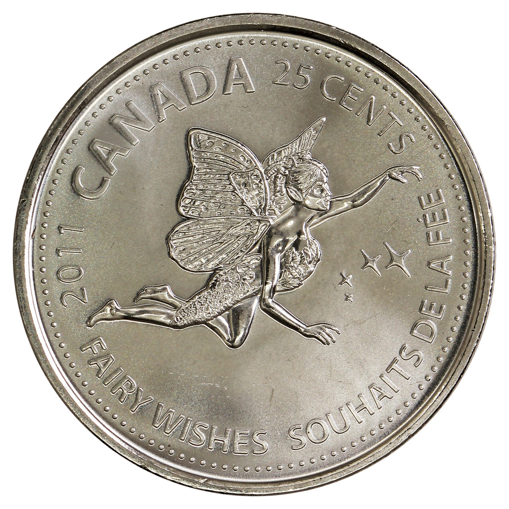 2011 Tooth Fairy Canada 25-cents Brilliant Uncirculated (MS63)