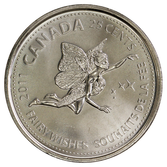 2011 Tooth Fairy Canada 25-cents Brilliant Uncirculated (MS63)