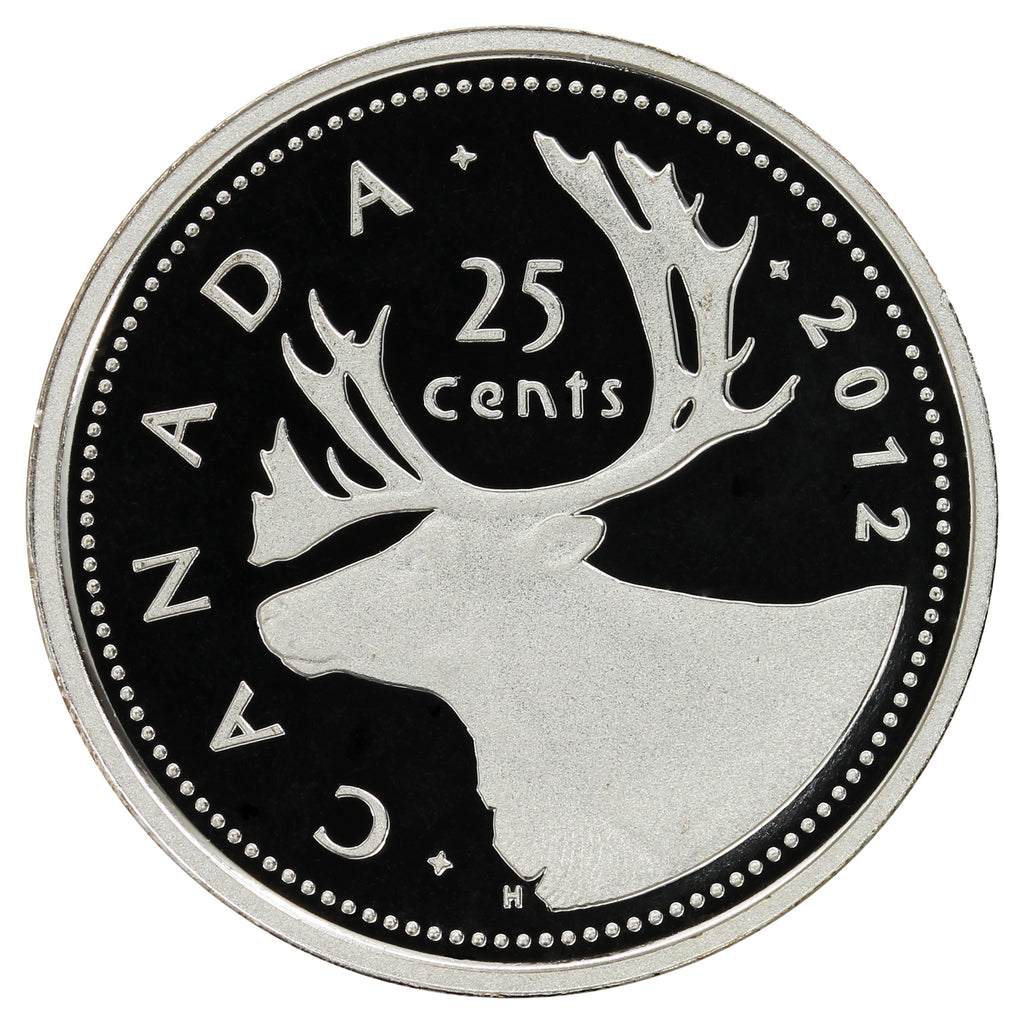 2012 Canada 25-cents Silver Proof (No Tax)