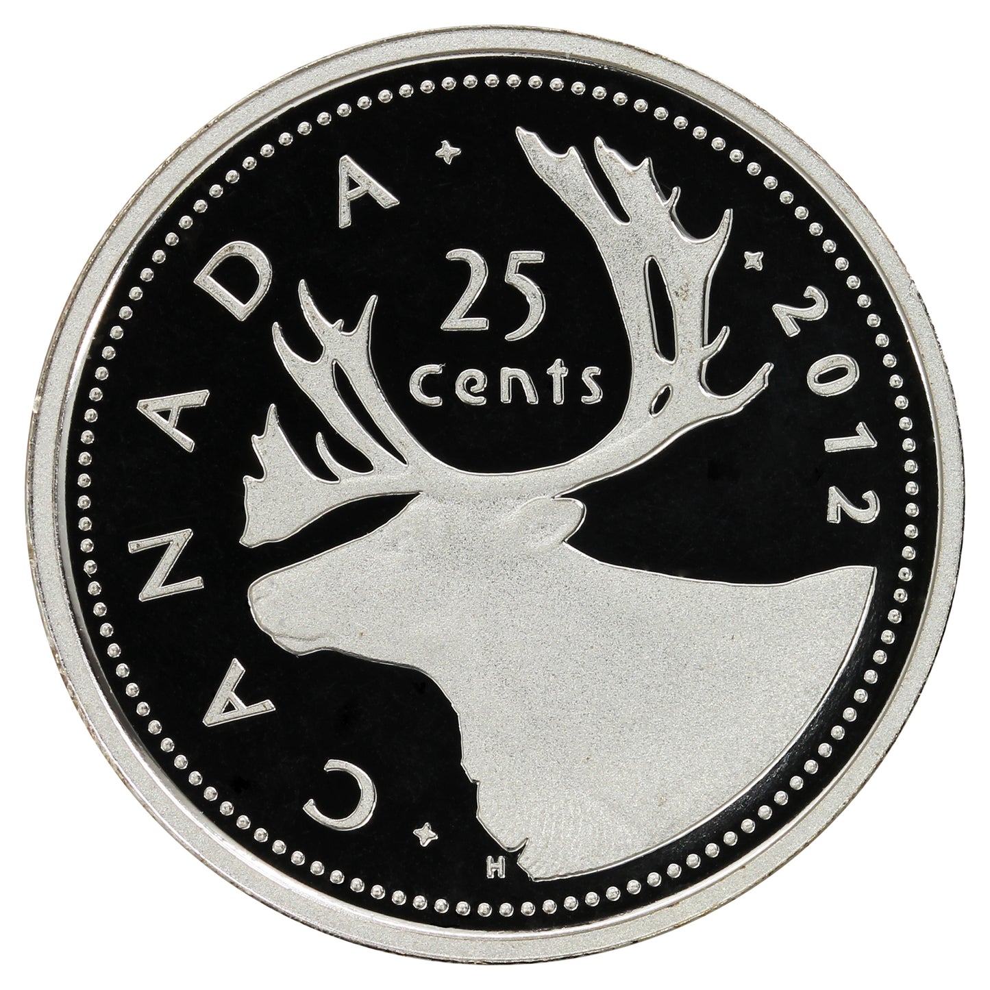 2012 Canada 25-cents Silver Proof (No Tax)