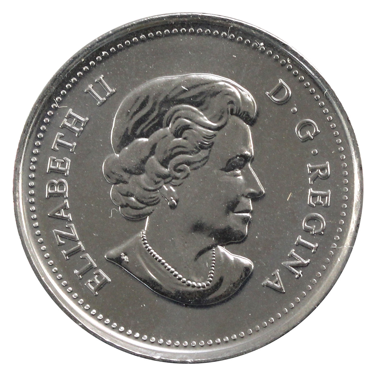 2012 Birthday Canada 25-cents Brilliant Uncirculated (MS63)