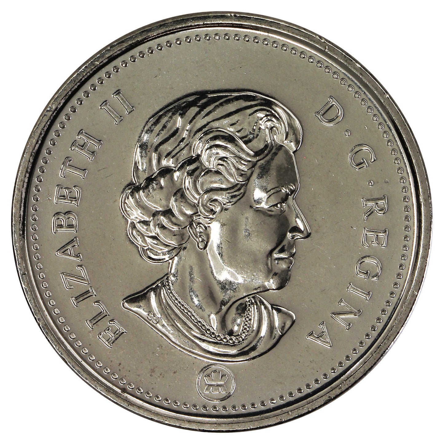 2012 Caribou Canada 25-cents Brilliant Uncirculated (MS63)