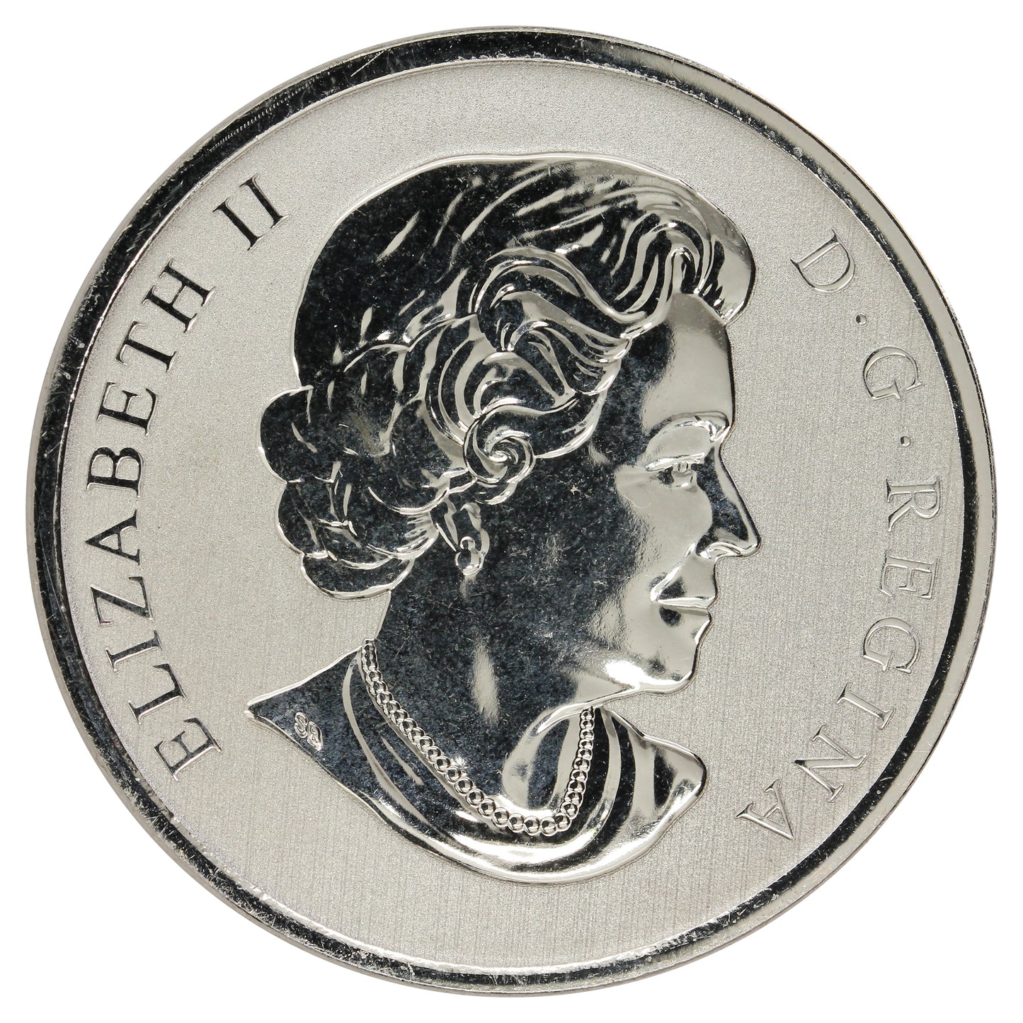 2012 Coast Guard Canada 25-cents Specimen