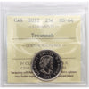 2012 Tecumseh Canada 25-cents ICCS Certified MS64