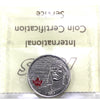 2012 Tecumseh Coloured Canada 25-cents ICCS Certified MS64