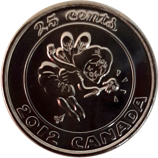 2012 Tooth Fairy Canada 25-cents Brilliant Uncirculated (MS63)