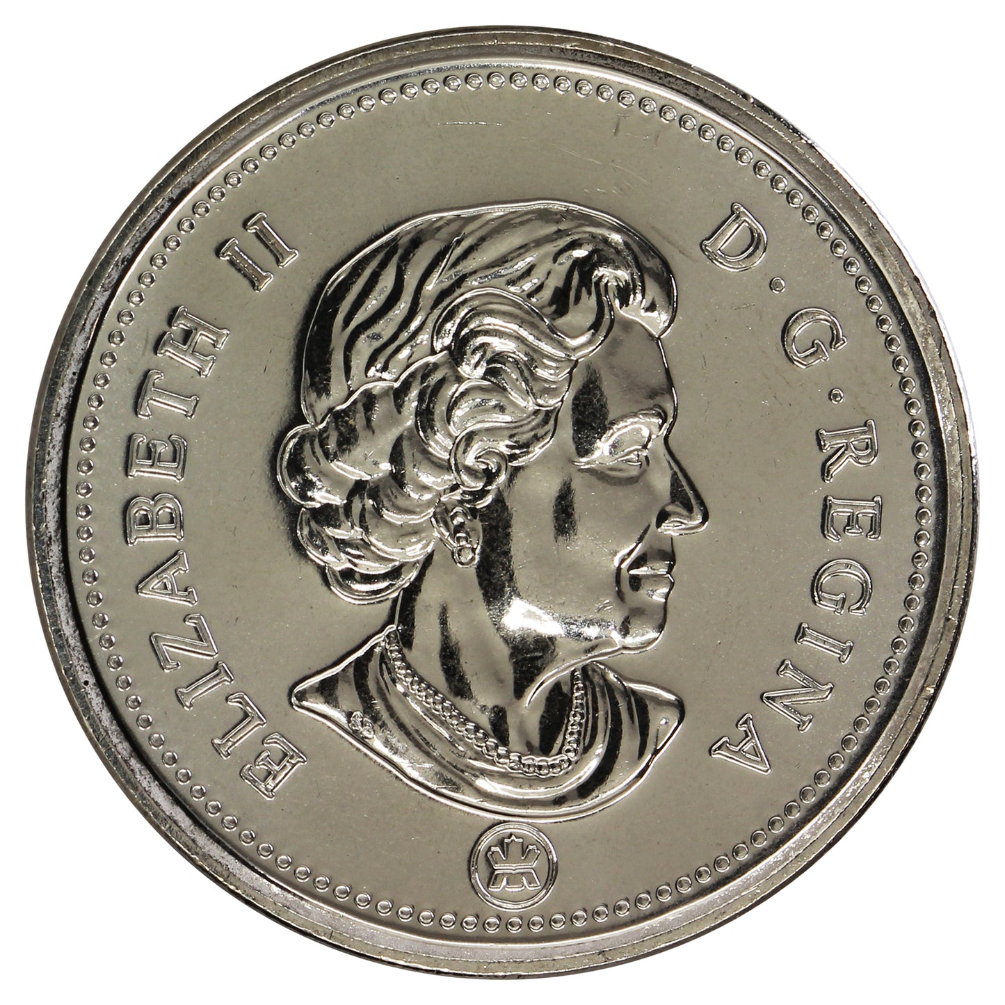 2013 Caribou Canada 25-cents Brilliant Uncirculated (MS63)