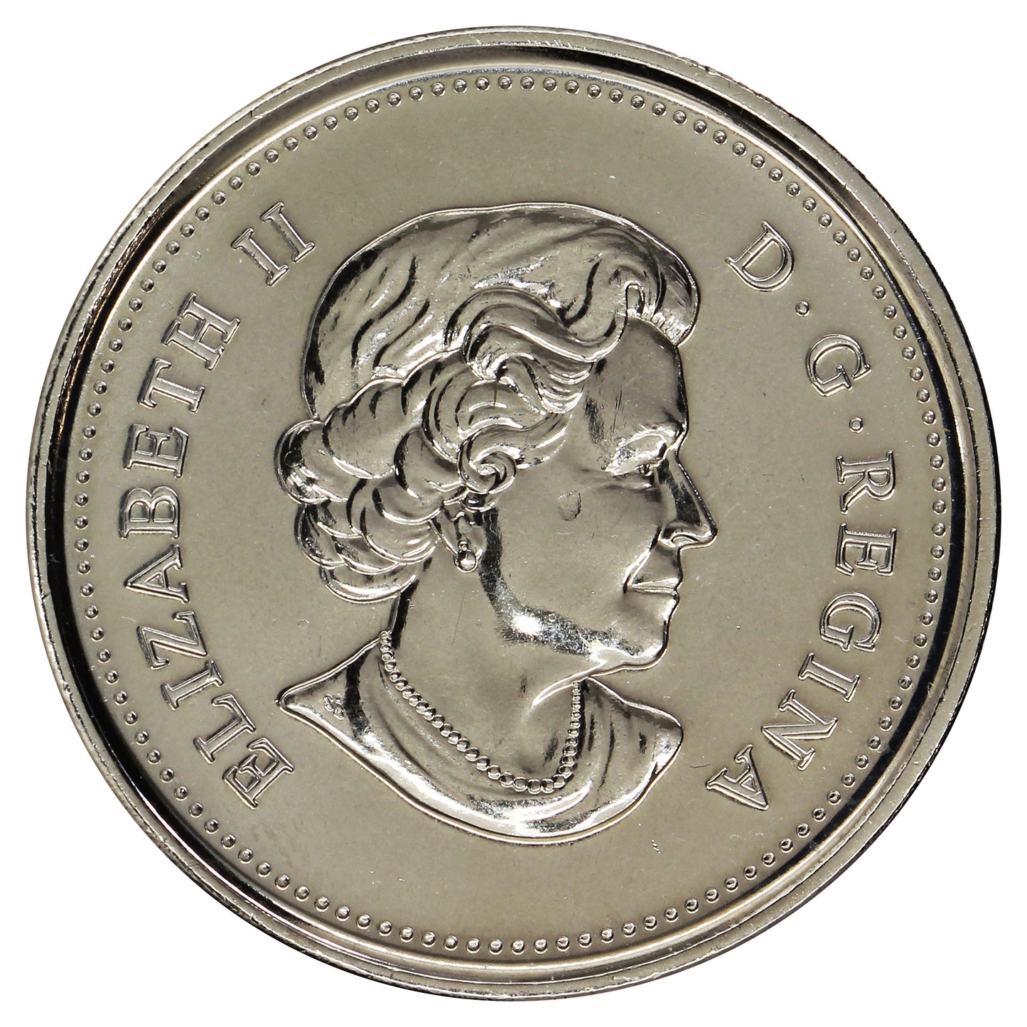 2013 Christmas Canada 25-cents Brilliant Uncirculated (MS63)