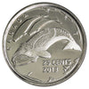 2013 Life In The North (Frosted Whale) Canada 25-cents Brilliant Uncirculated (MS63) Finish B