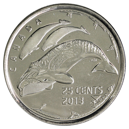 2013 Life In The North (Frosted Calves) 25ct Brilliant UNC. (MS63) Finish A