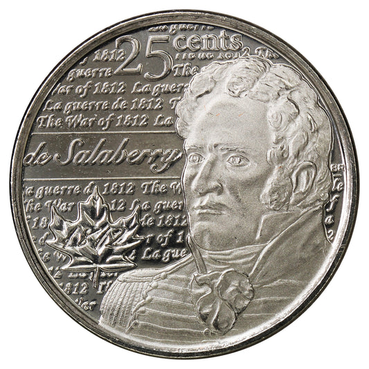 2013 Salaberry Canada 25-cents Brilliant Uncirculated (MS63)