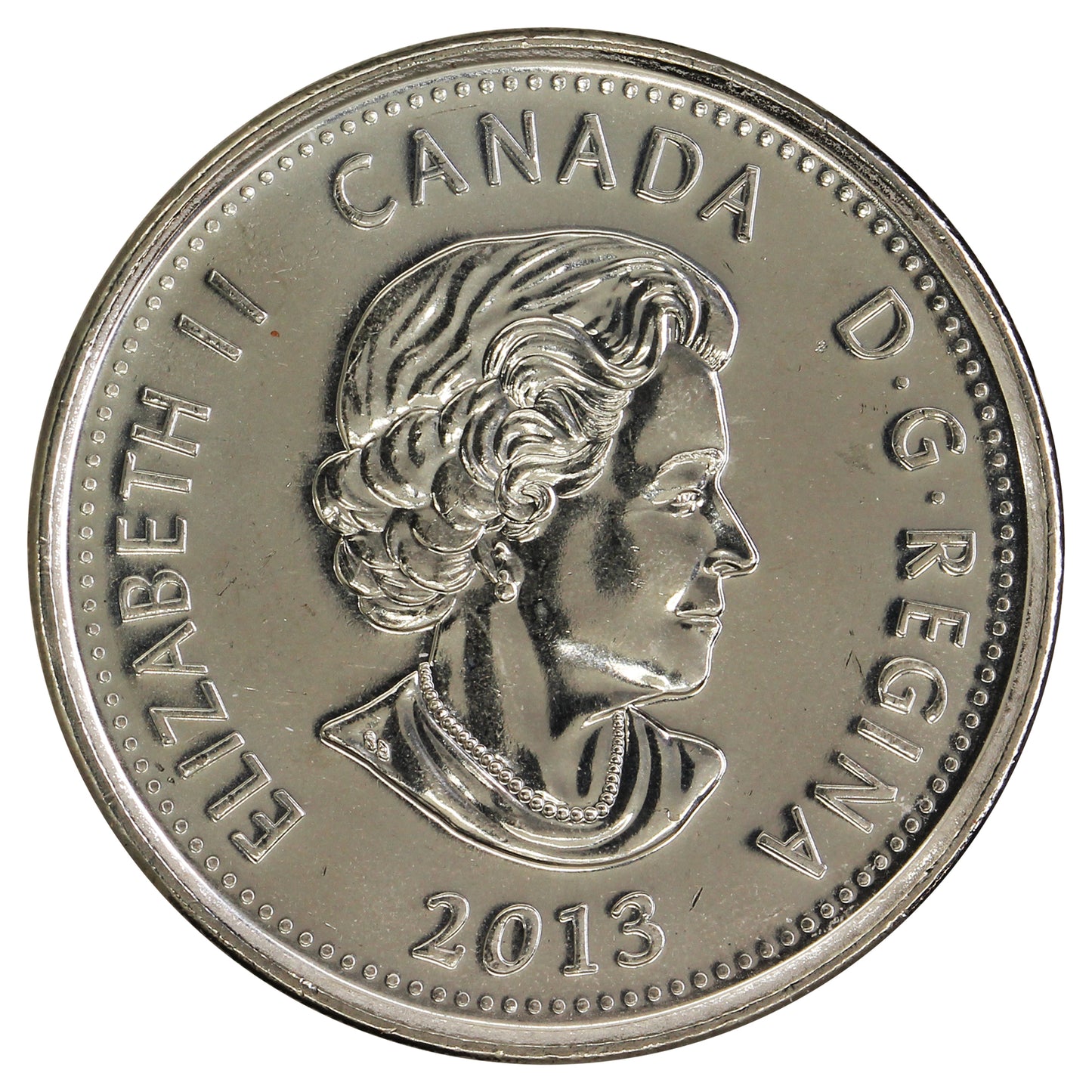 2013 Salaberry Canada 25-cents Brilliant Uncirculated (MS63)