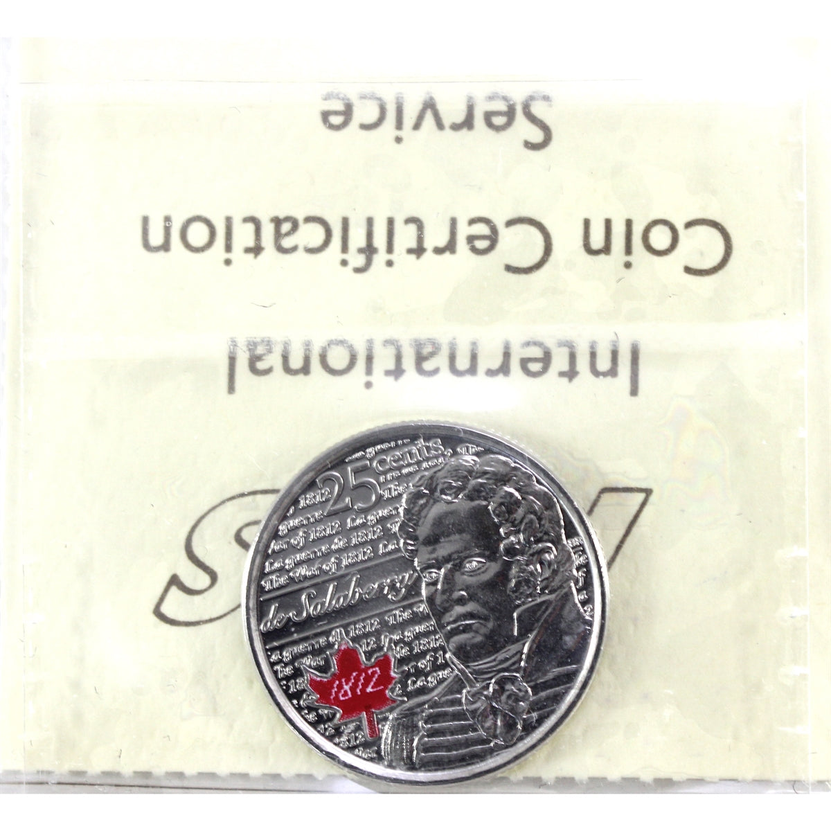 2013 Salaberry Colour Canada 25-cents ICCS Certified MS65