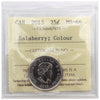 2013 Salaberry Coloured Canada 25-cents ICCS Certified MS66