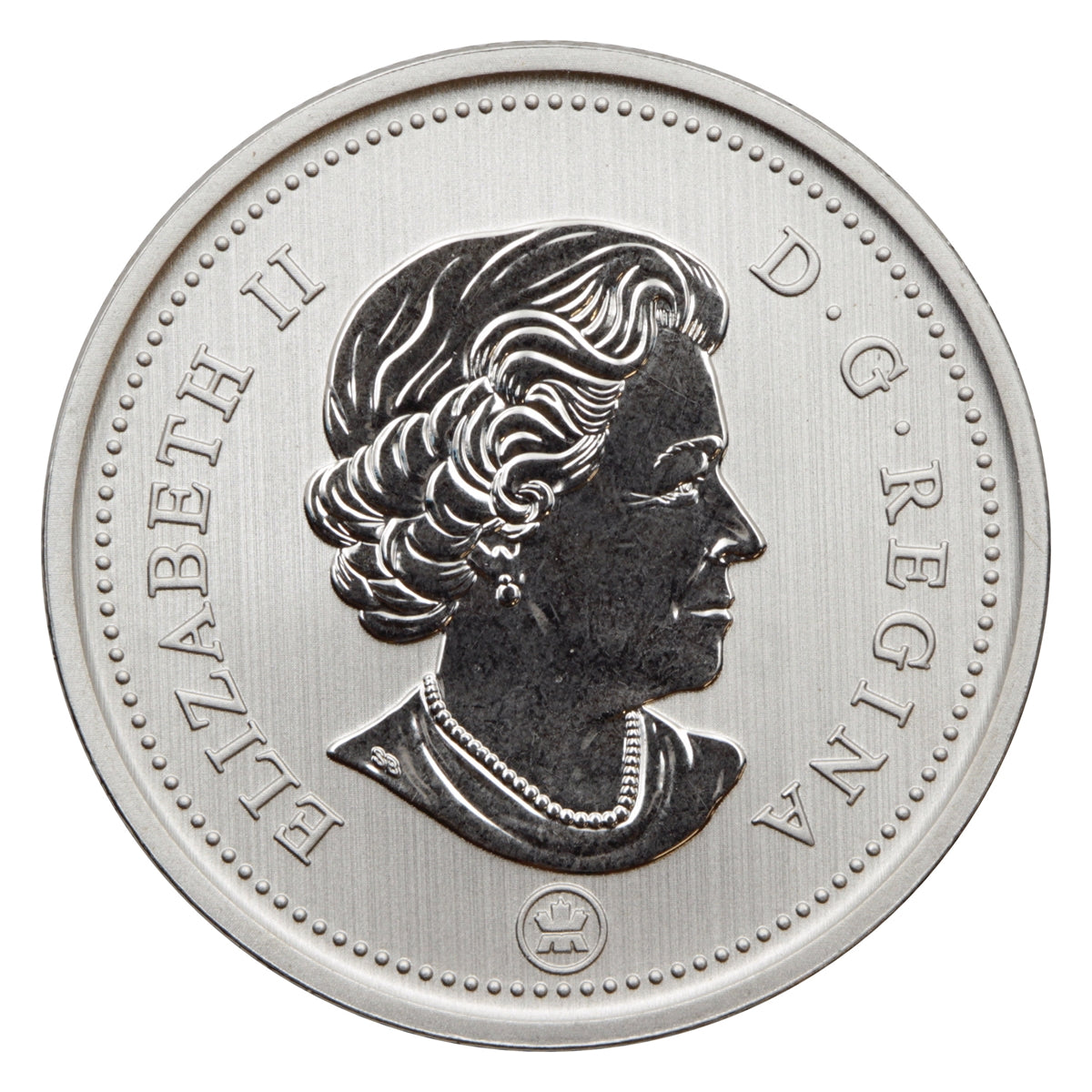 2014 Canada 25-cents Specimen