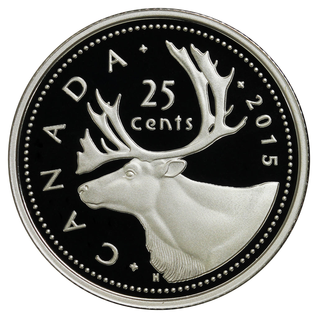 2015 Canada 25-cents Silver Proof (No Tax)