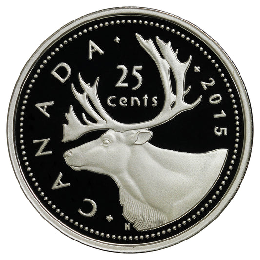 2015 Canada 25-cents Silver Proof (No Tax)