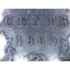 1880H Narrow O Canada 25-cents ICCS Certified VG8