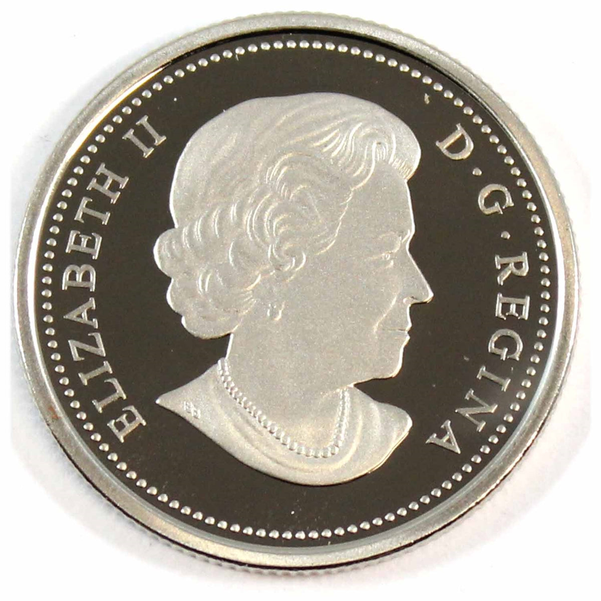 2015 Coloured Flag Canada 25-cents Proof (non-silver)