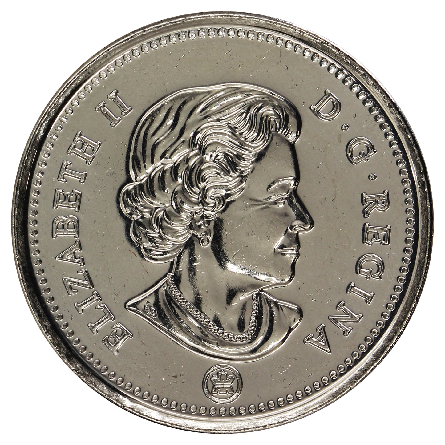 2016 Caribou Canada 25-cents Brilliant Uncirculated (MS63)